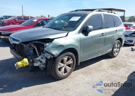 2014 Subaru Forester 2.5I Premium z USA, uszkodzony, nr VIN JF2SJAEC0EH543518